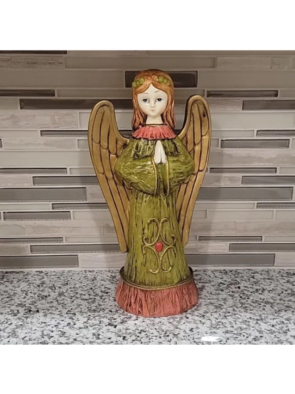 Mid Century Japan Christmas Angel Figure